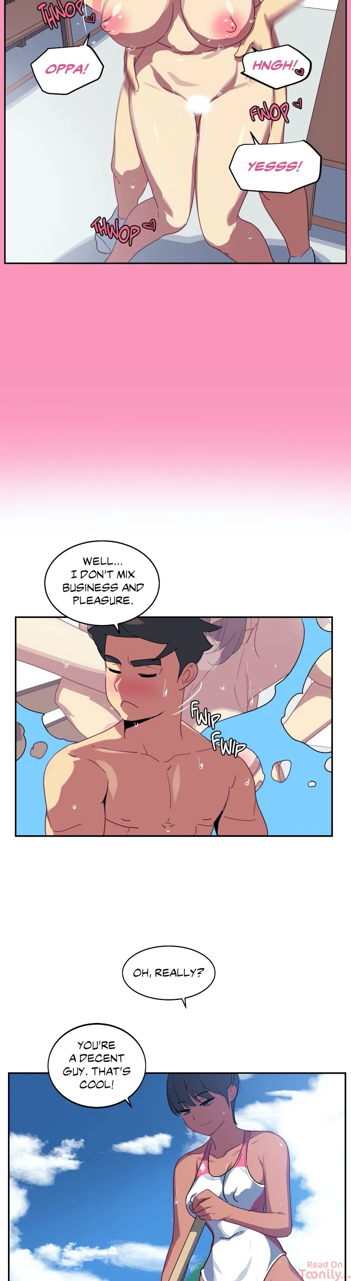 Read In At the Deep End chapter 15 image 4 on Lezhin