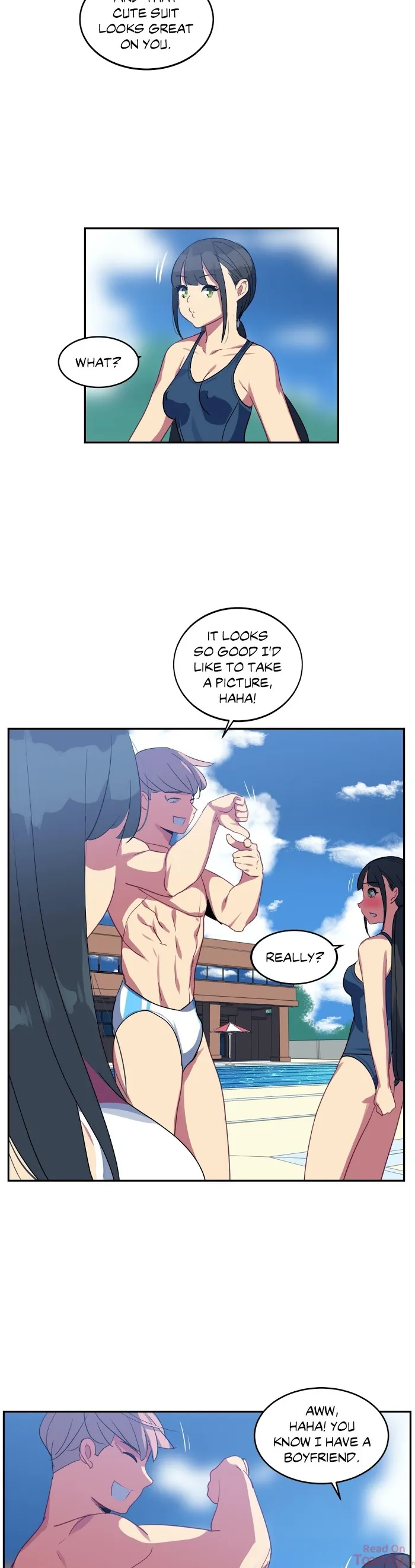 Read In At the Deep End chapter 17 image 14 on Lezhin