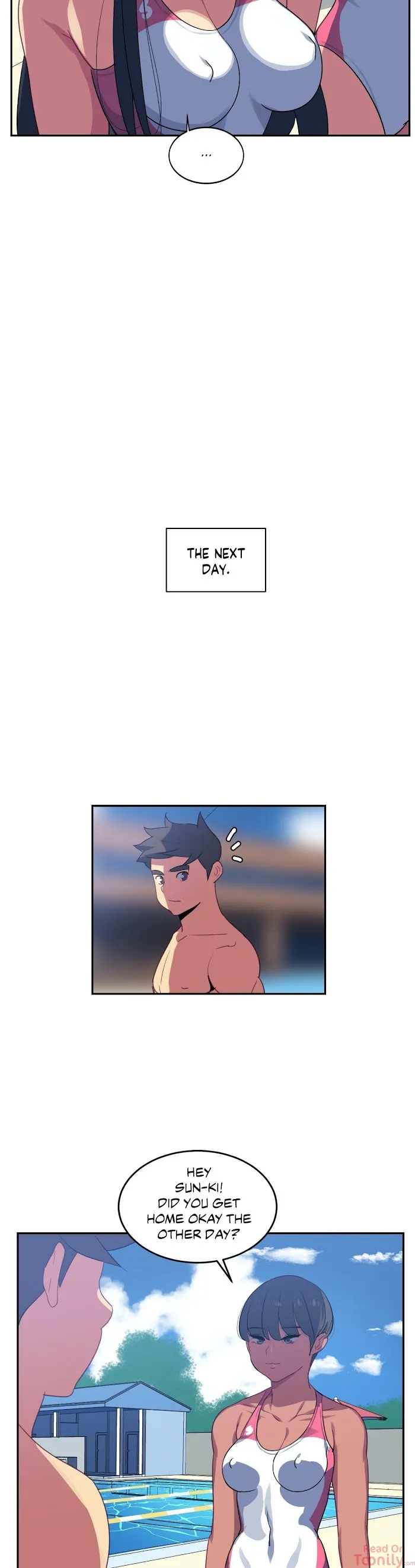 Read In At the Deep End chapter 17 image 16 on Lezhin