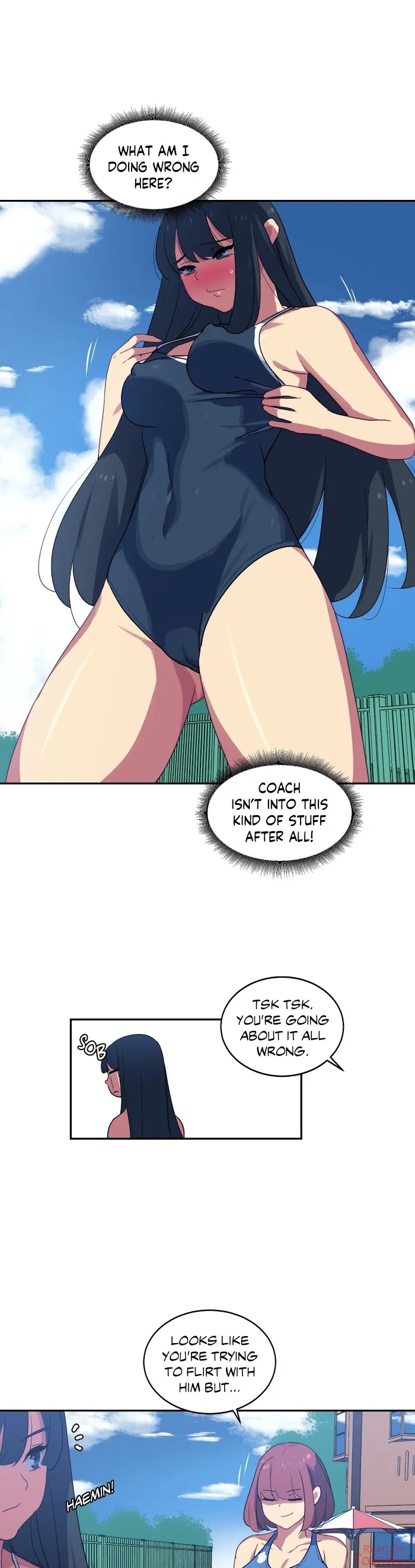 Read In At the Deep End chapter 18 image 8 on Lezhin