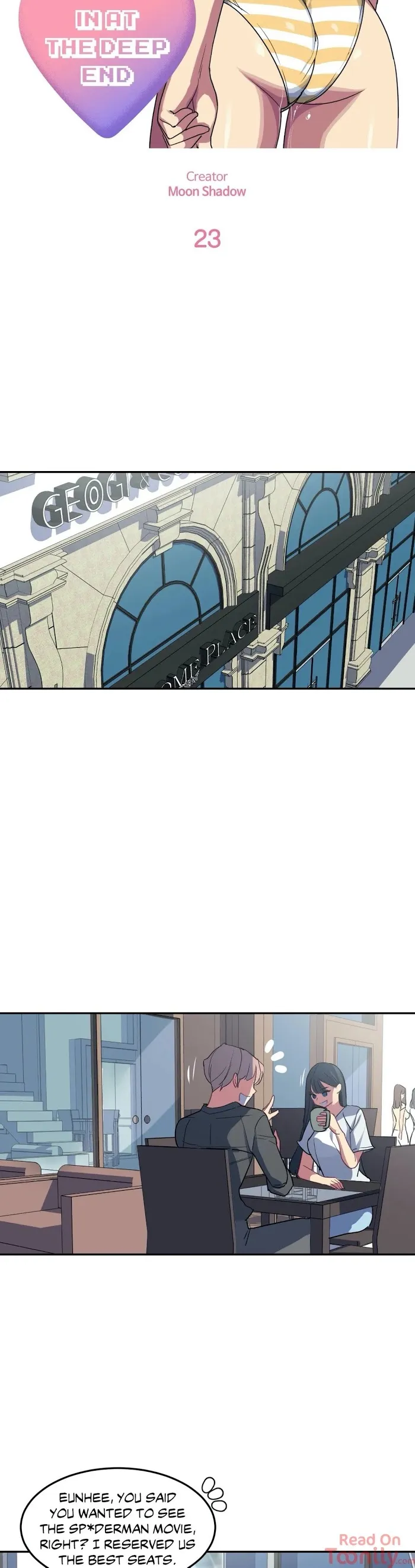 Read In At the Deep End chapter 23 image 2 on Lezhin