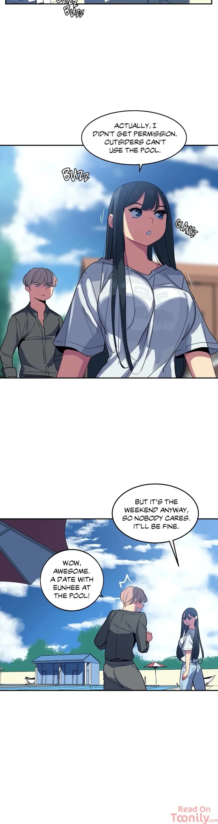 Read In At the Deep End chapter 23 image 5 on Lezhin