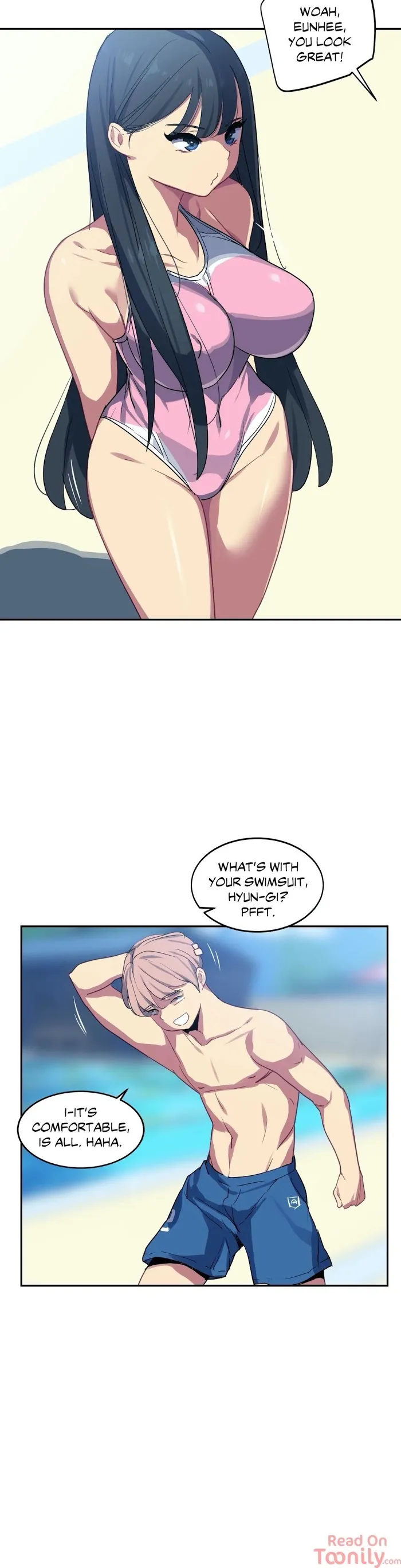 Read In At the Deep End chapter 23 image 7 on Lezhin