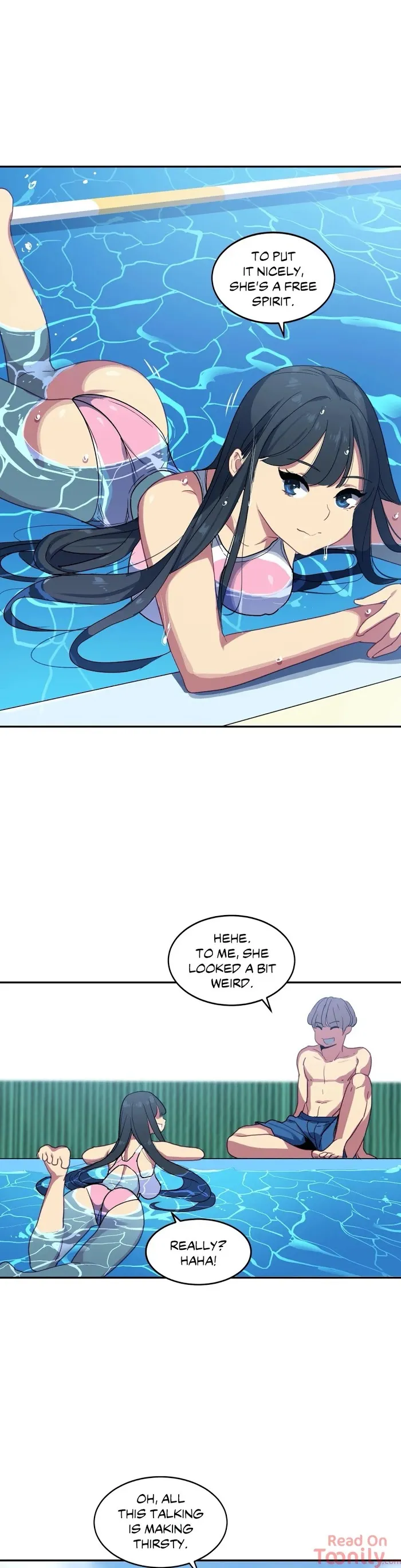 Read In At the Deep End chapter 23 image 9 on Lezhin
