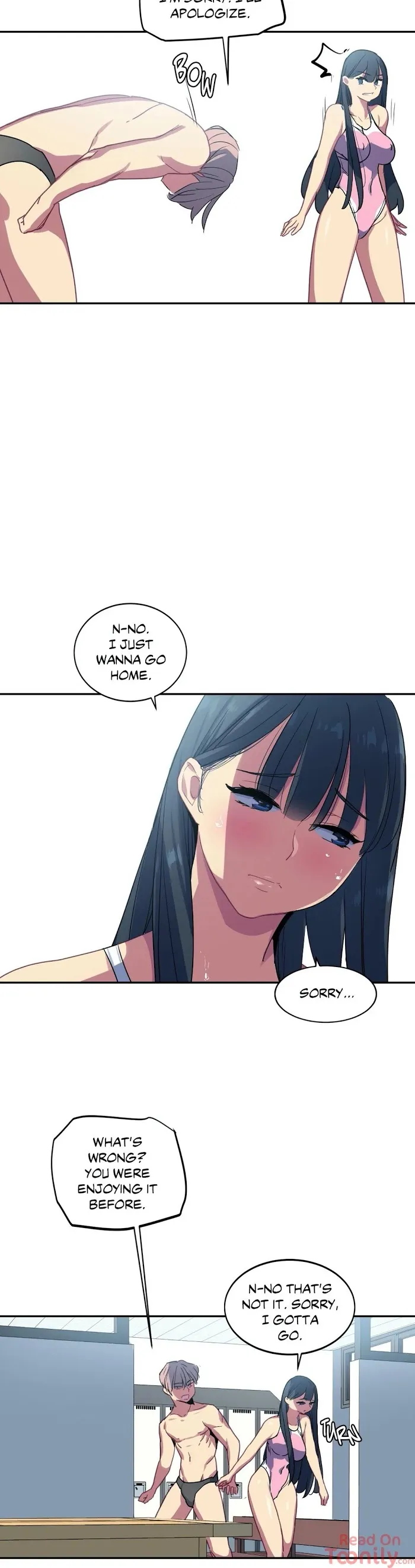 Read In At the Deep End chapter 24 image 17 on Lezhin