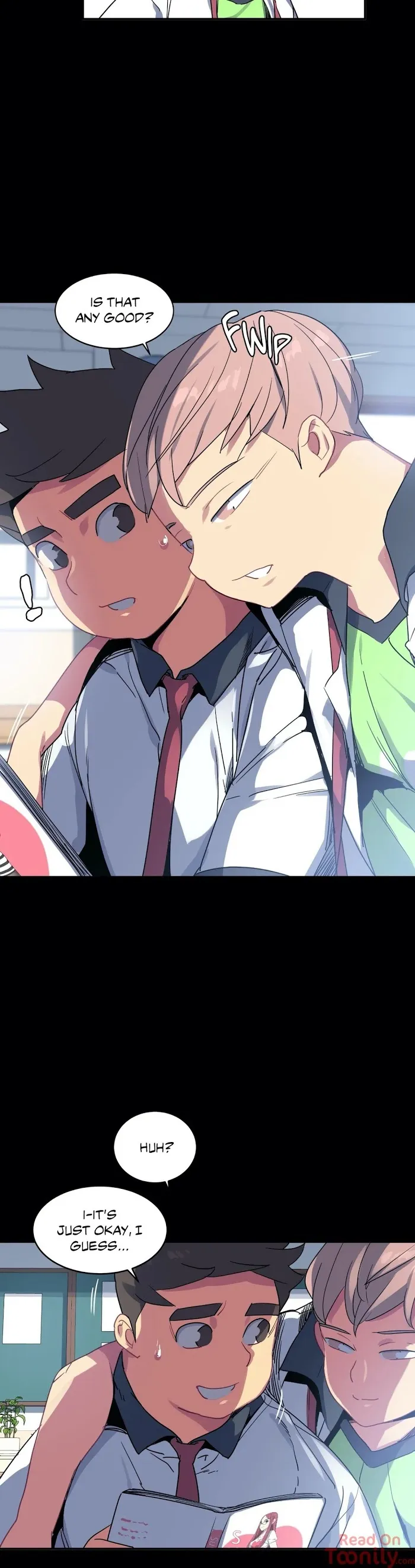 Read In At the Deep End chapter 25 image 5 on Lezhin