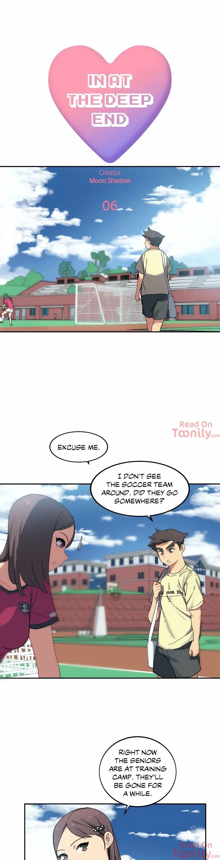 Read In At the Deep End chapter 6 image 1 on Lezhin