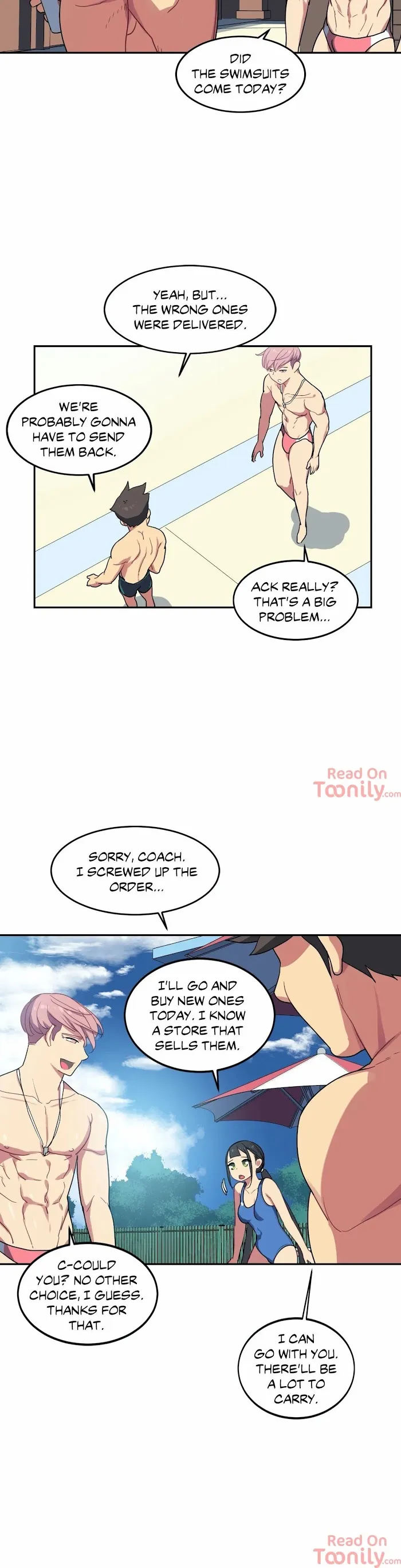 Read In At the Deep End chapter 6 image 17 on Lezhin