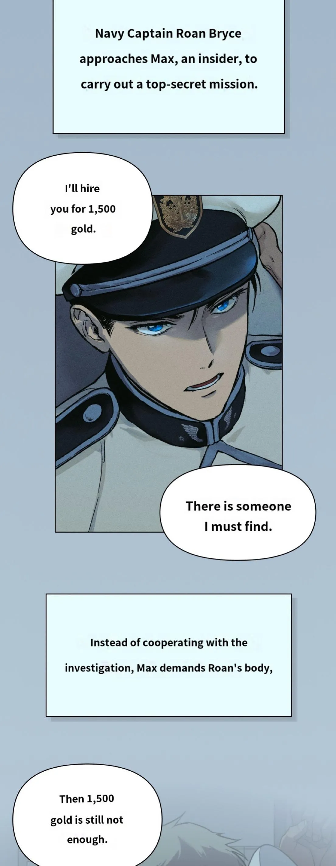 Read In Deep Blue chapter 0 image 1 on Lezhin