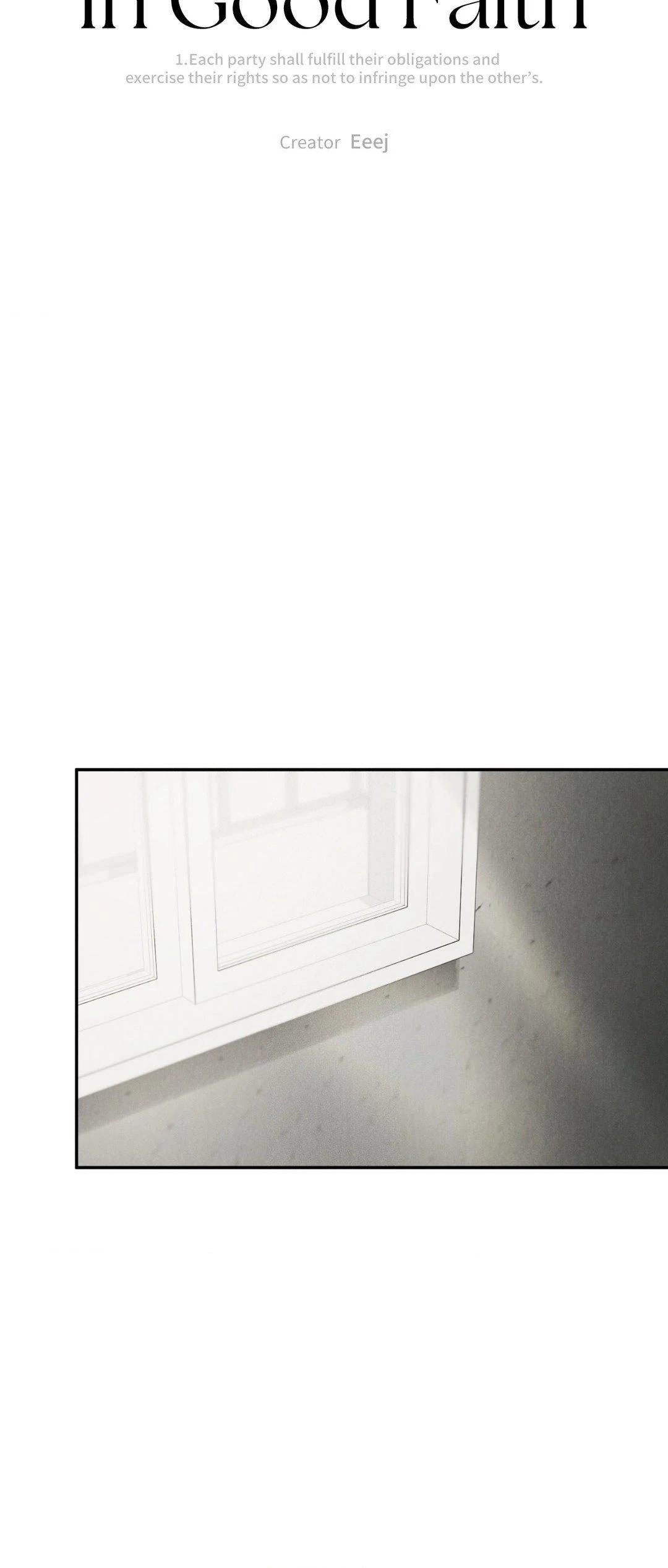 Read In Good Faith chapter 4 image 4 on Lezhin