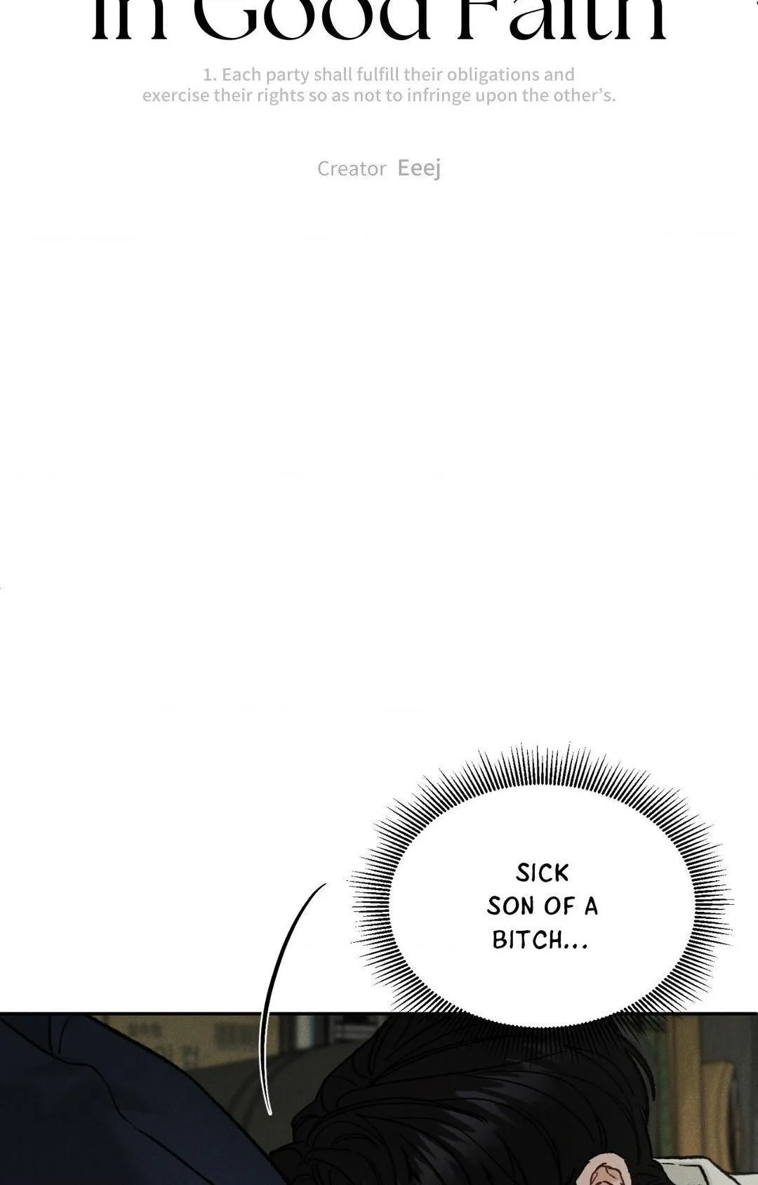 Read In Good Faith chapter 5 image 5 on Lezhin
