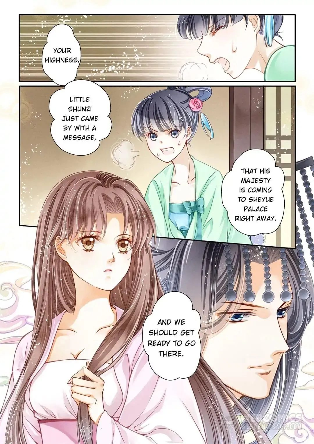 Read In Love with a Witty Empress chapter 4 image 7 on Lezhin