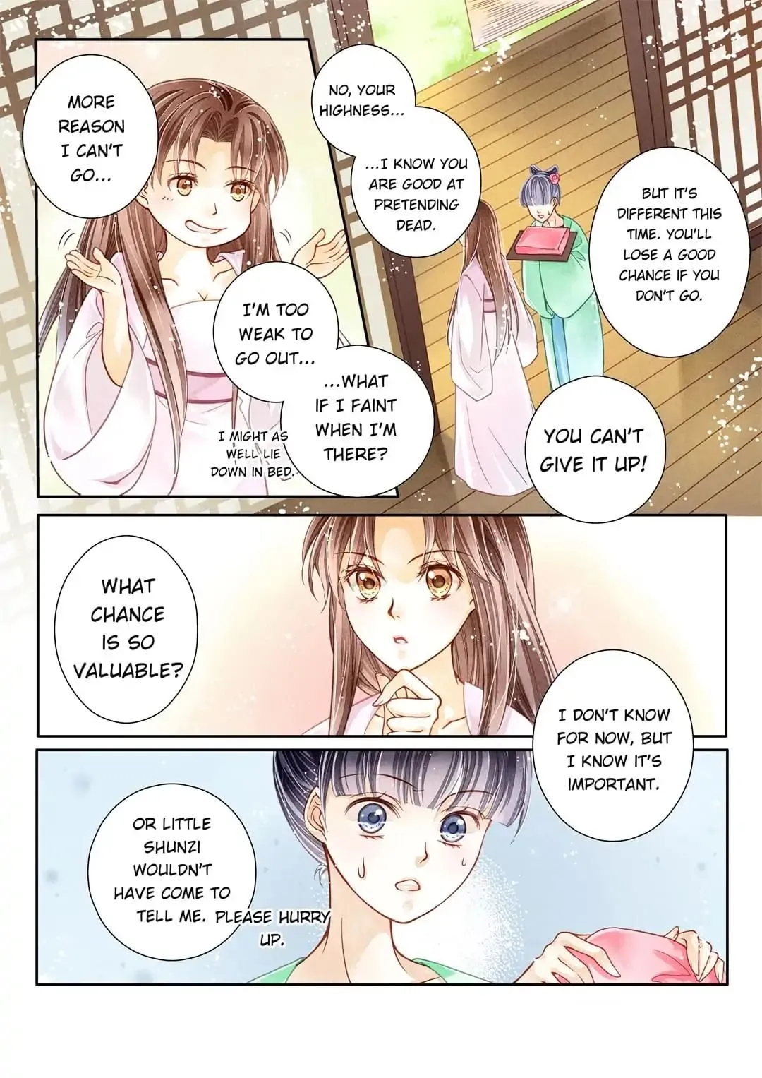 Read In Love with a Witty Empress chapter 4 image 8 on Lezhin