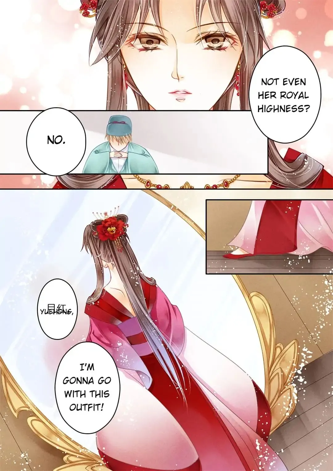 Read In Love with a Witty Empress chapter 6 image 8 on Lezhin