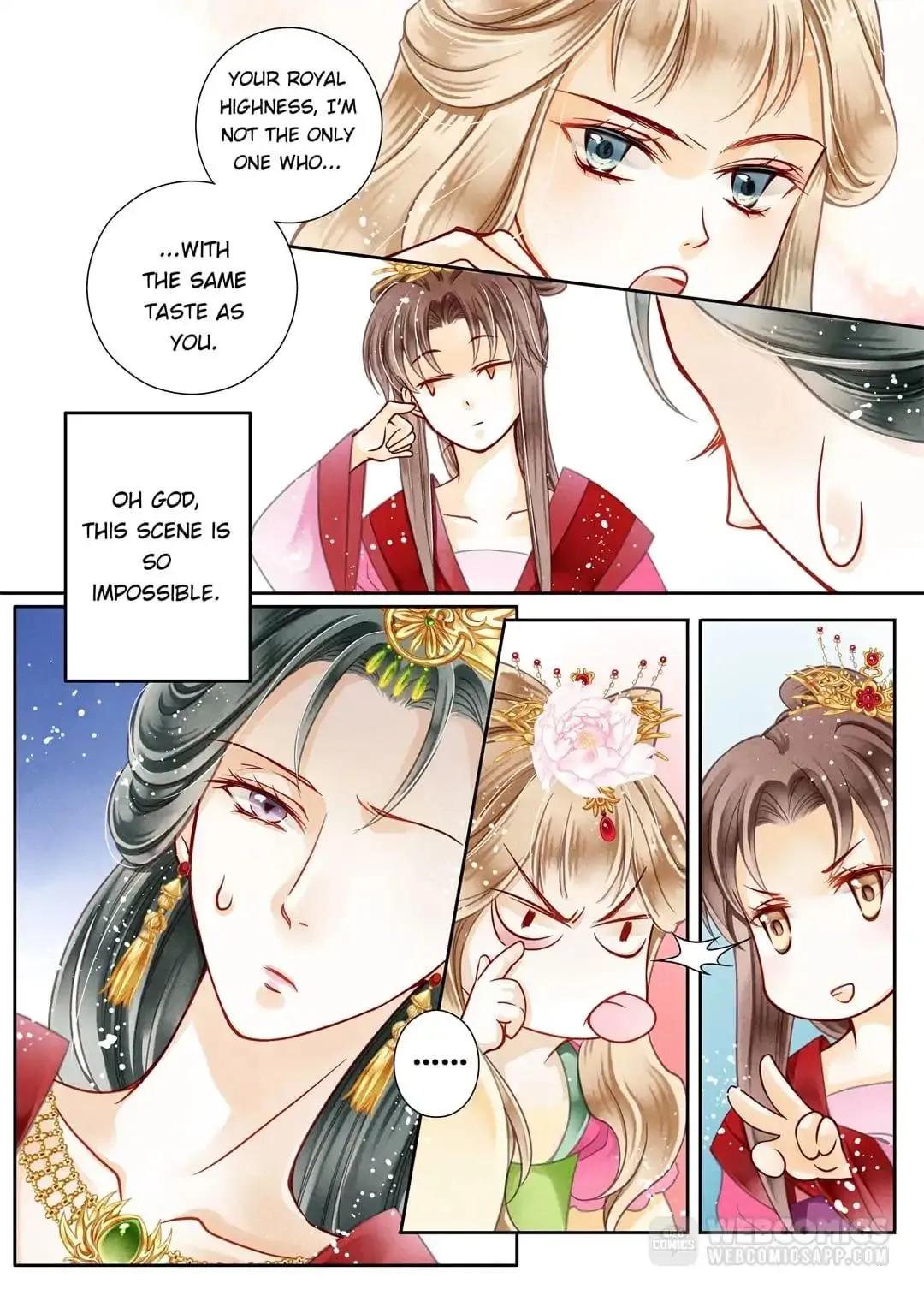 Read In Love with a Witty Empress chapter 8 image 3 on Lezhin