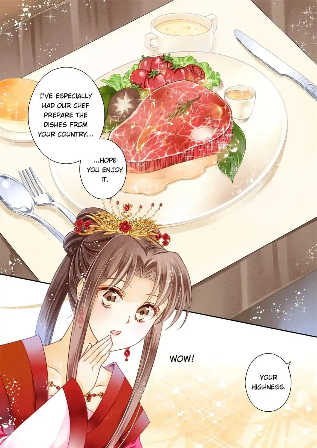 Read In Love with a Witty Empress chapter 9 image 4 on Lezhin