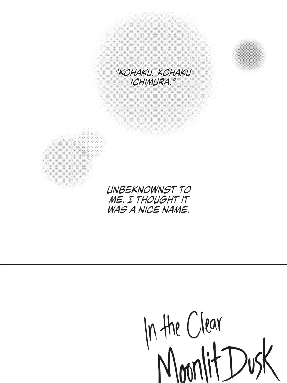 Read In the Clear Moonlit Dusk chapter 4 image 2 on Lezhin