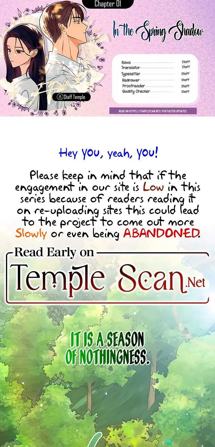 Read In the Spring Shadow chapter 1 image 1 on Lezhin