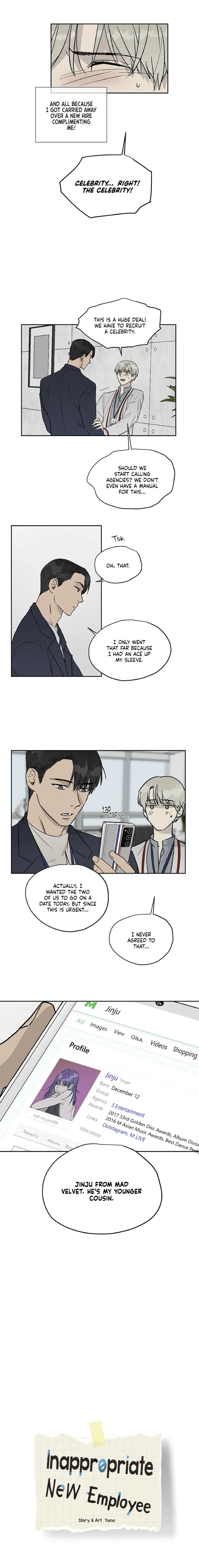 Read Inappropriate New Employee chapter 10 image 1 on Lezhin