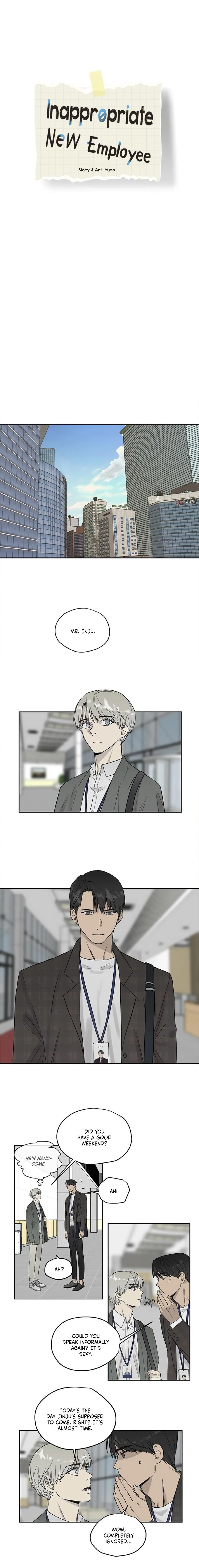 Read Inappropriate New Employee chapter 12 image 2 on Lezhin