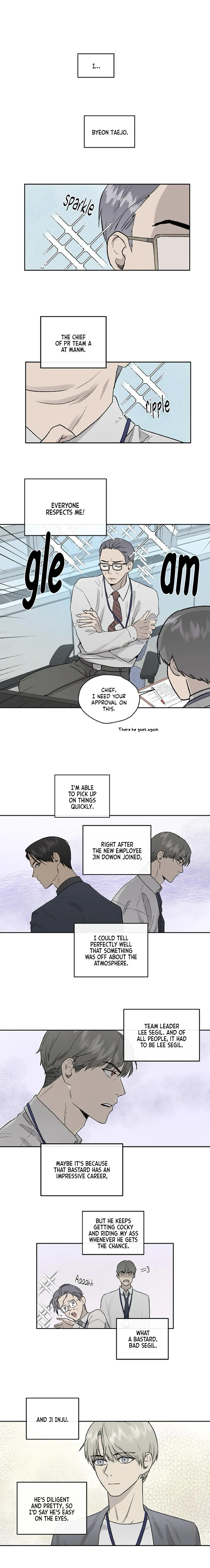 Read Inappropriate New Employee chapter 14 image 0 on Lezhin