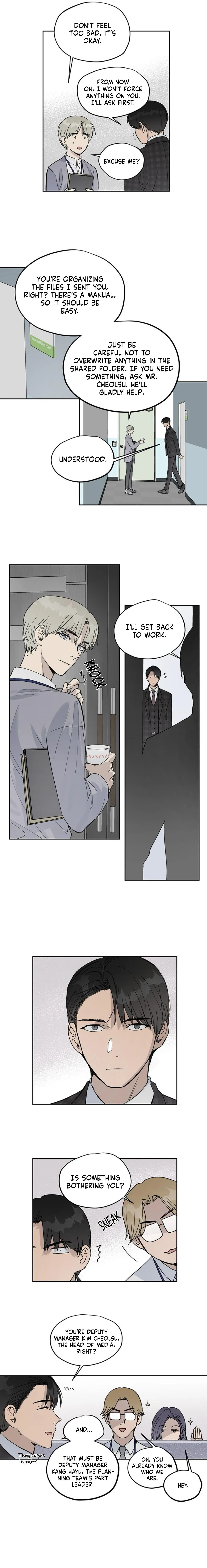 Read Inappropriate New Employee chapter 3 image 6 on Lezhin
