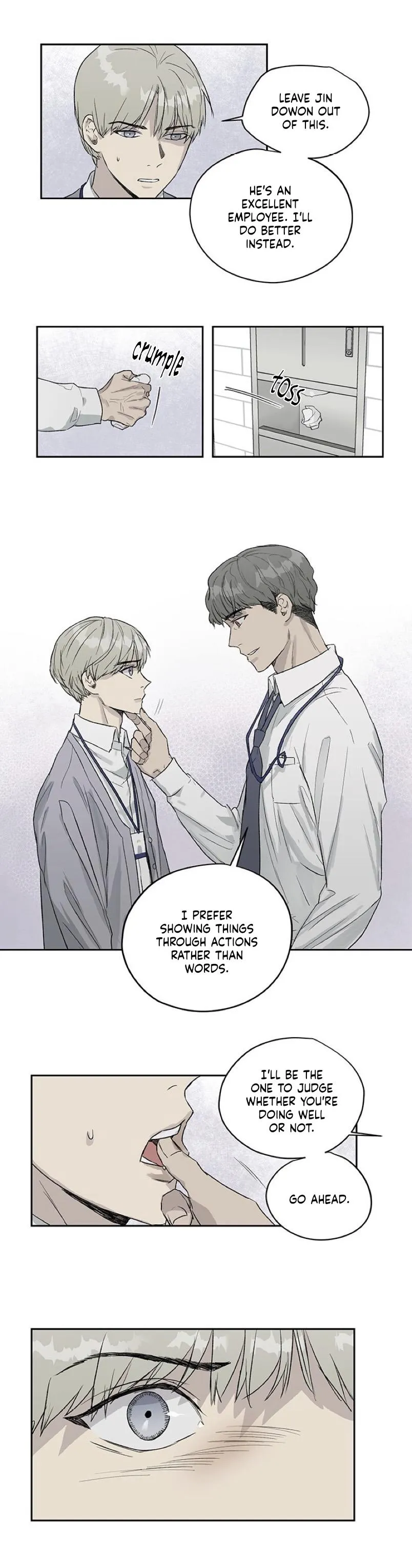 Read Inappropriate New Employee chapter 6 image 4 on Lezhin