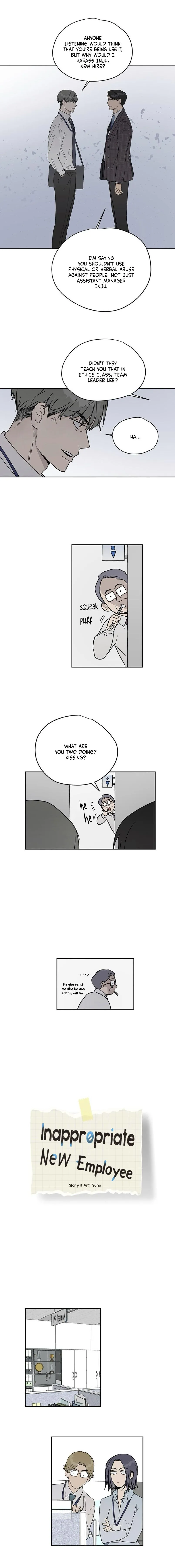Read Inappropriate New Employee chapter 8 image 3 on Lezhin