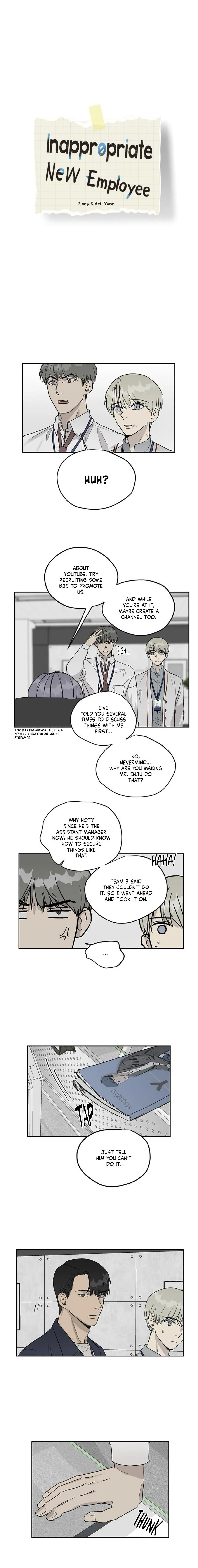 Read Inappropriate New Employee chapter 9 image 2 on Lezhin