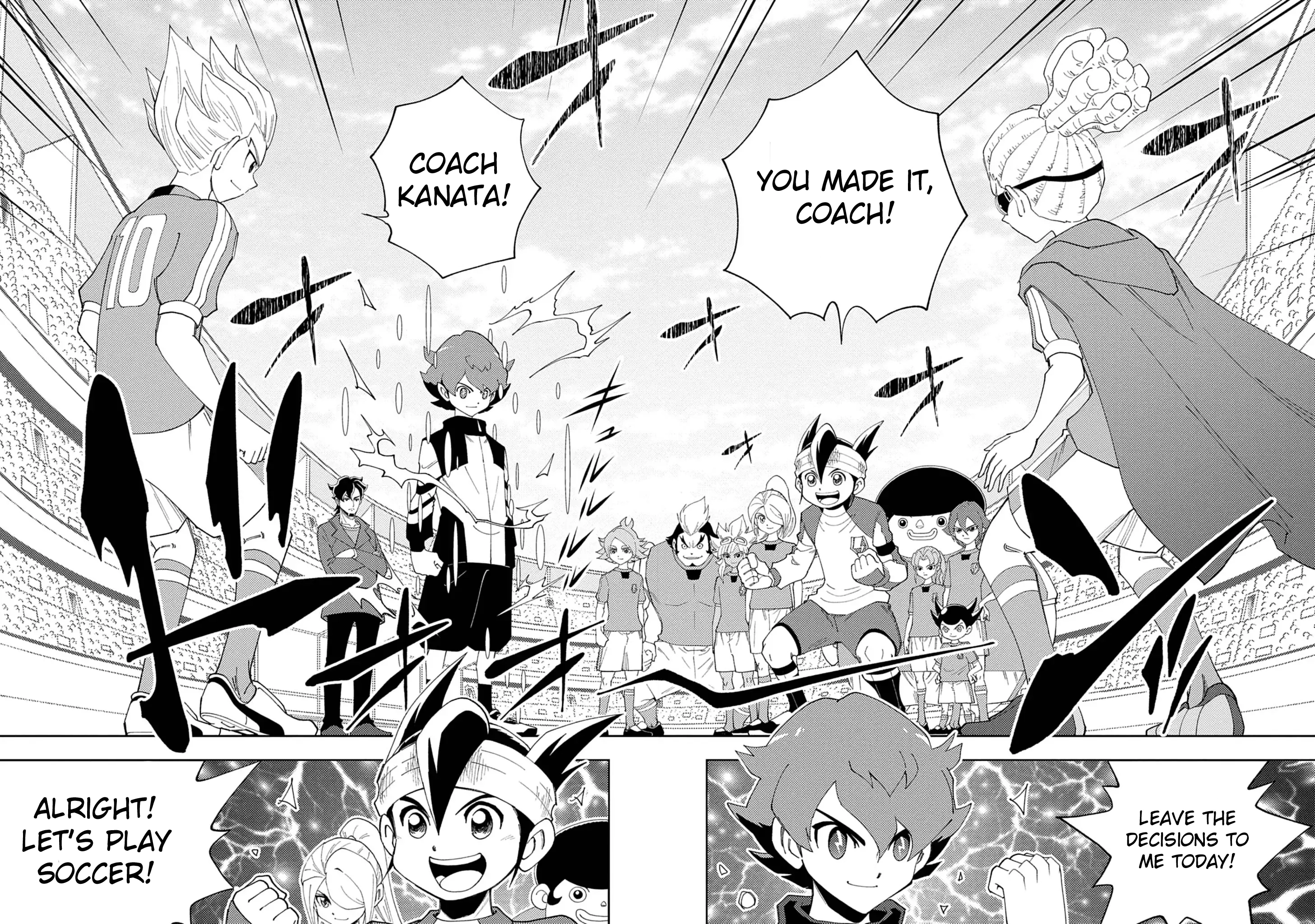 Read Inazuma Eleven Cross chapter 0 image 1 on Lezhin