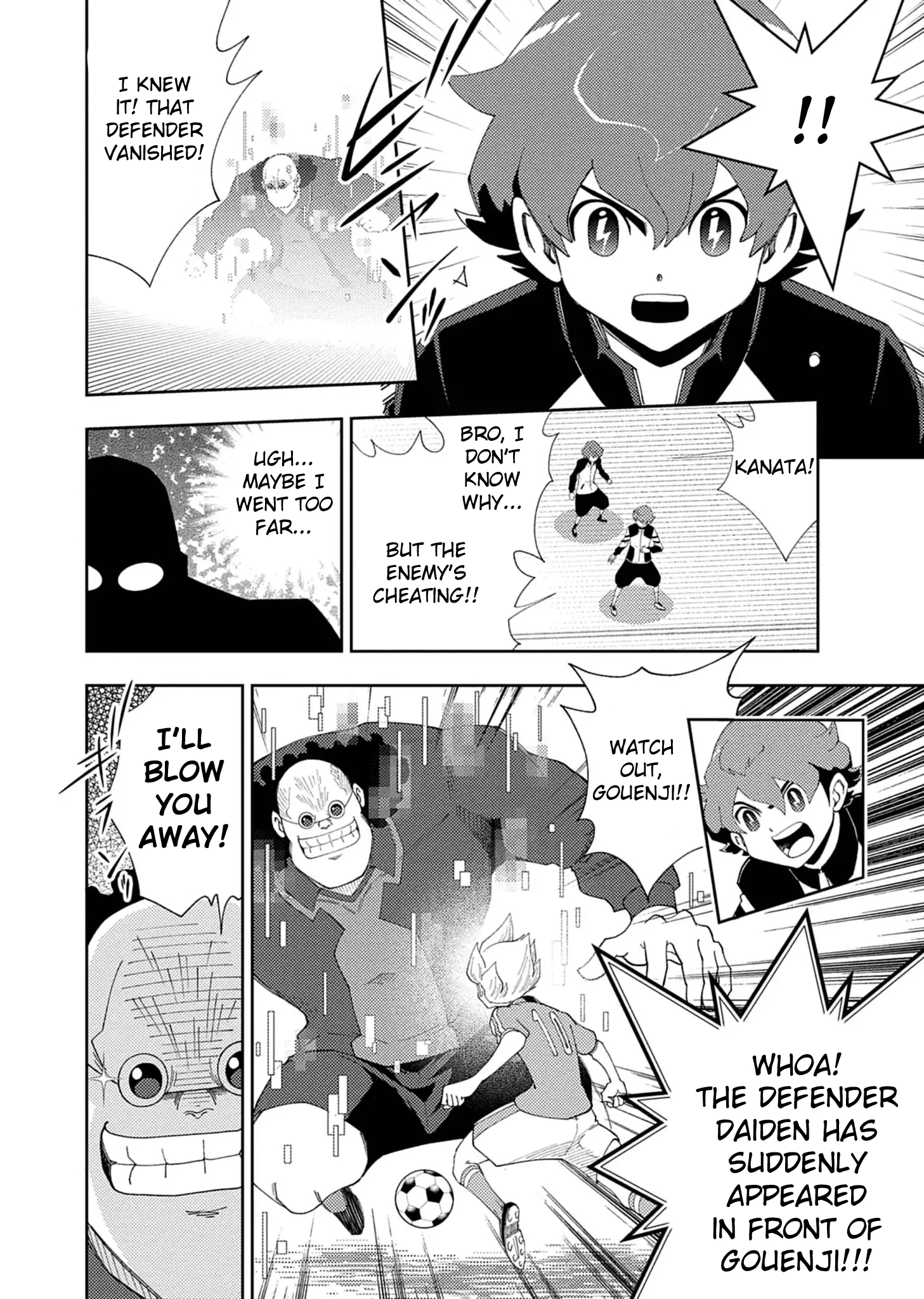 Read Inazuma Eleven Cross chapter 0 image 10 on Lezhin