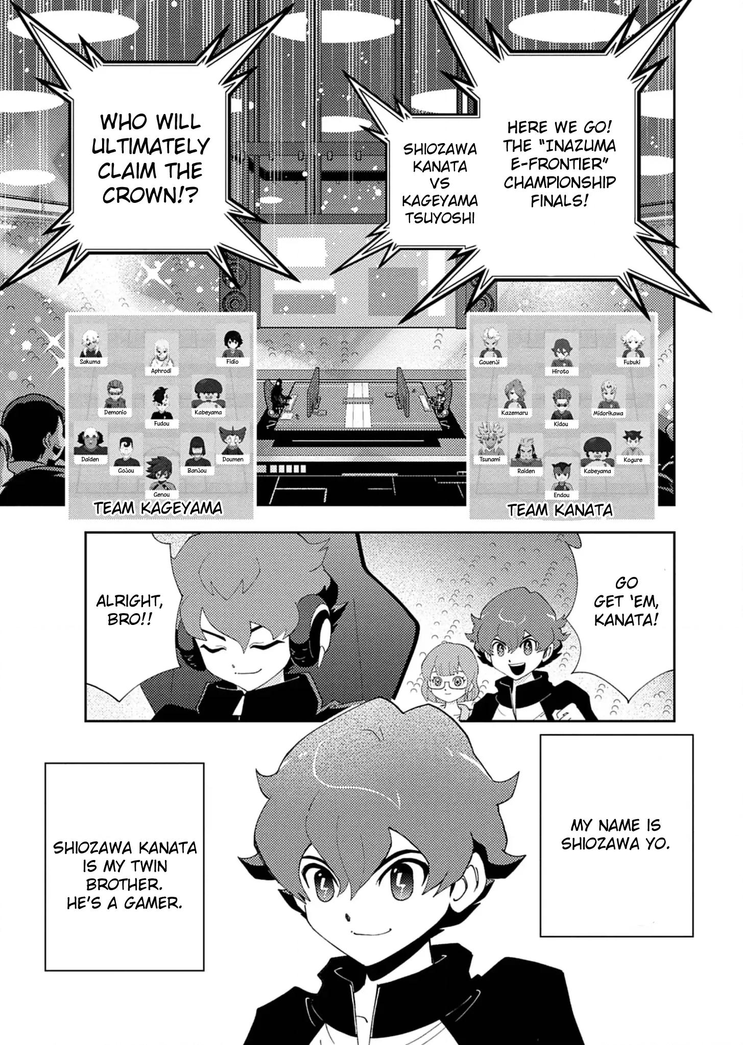 Read Inazuma Eleven Cross chapter 0 image 3 on Lezhin