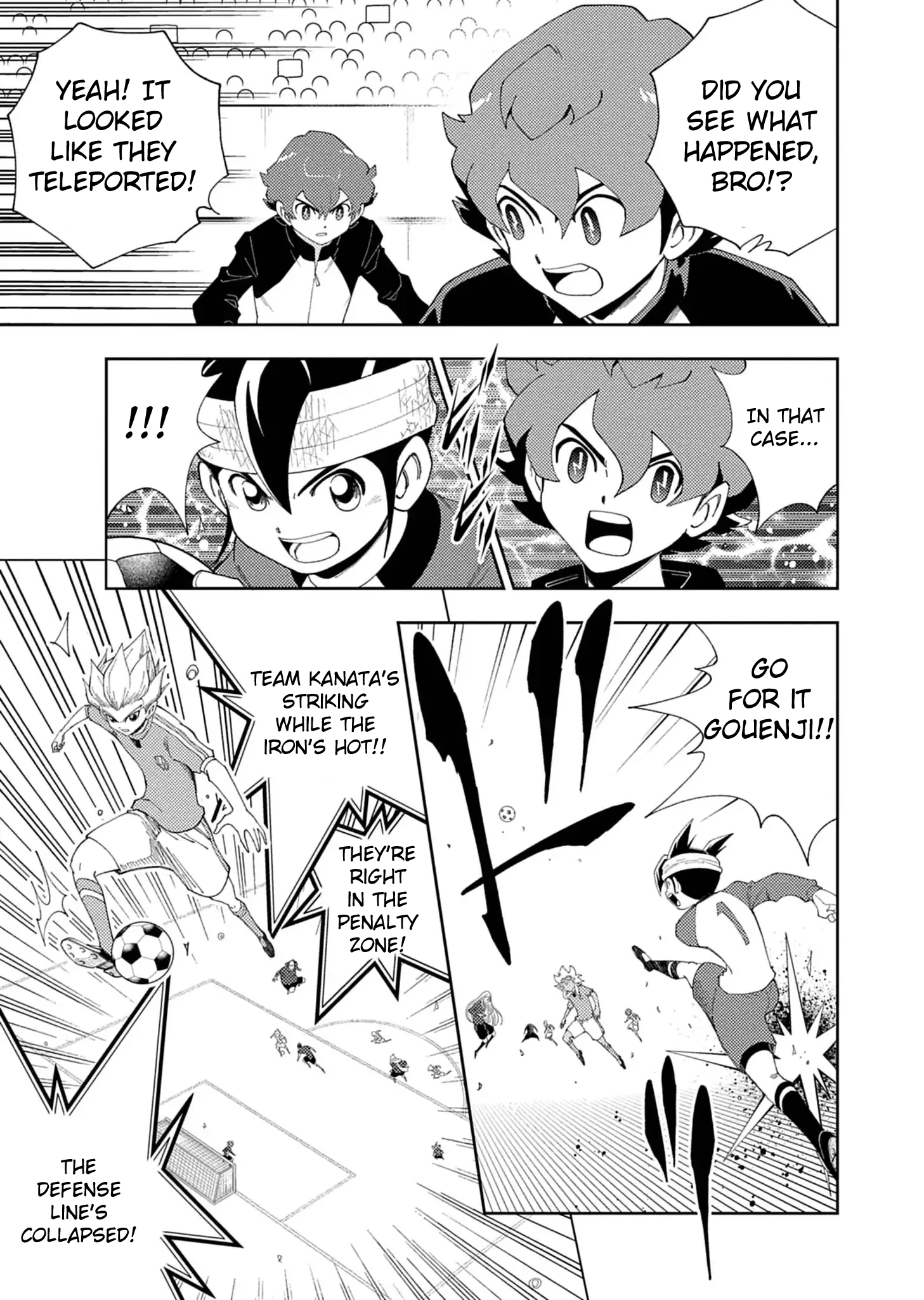 Read Inazuma Eleven Cross chapter 0 image 9 on Lezhin