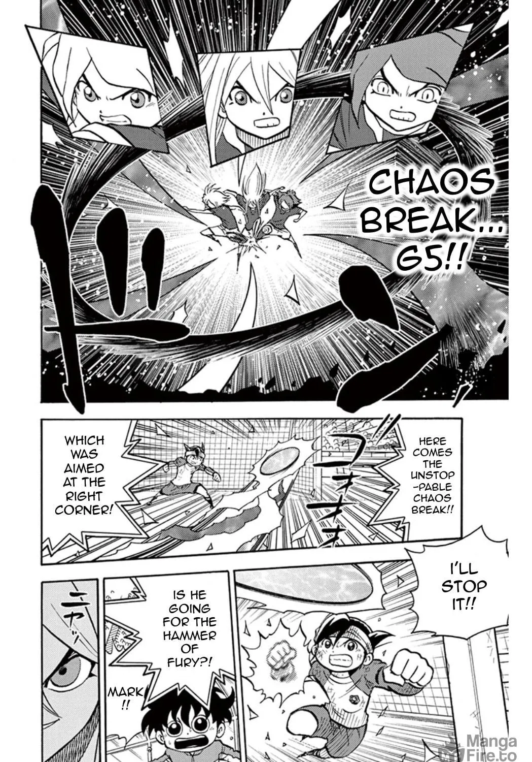 Read Inazuma Eleven chapter 34 image 16 on Lezhin