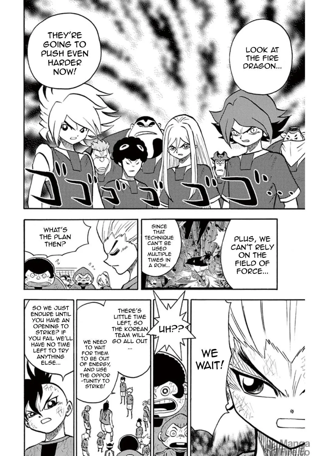 Read Inazuma Eleven chapter 34 image 8 on Lezhin