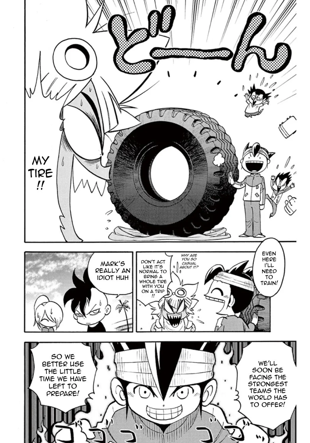 Read Inazuma Eleven chapter 35 image 6 on Lezhin