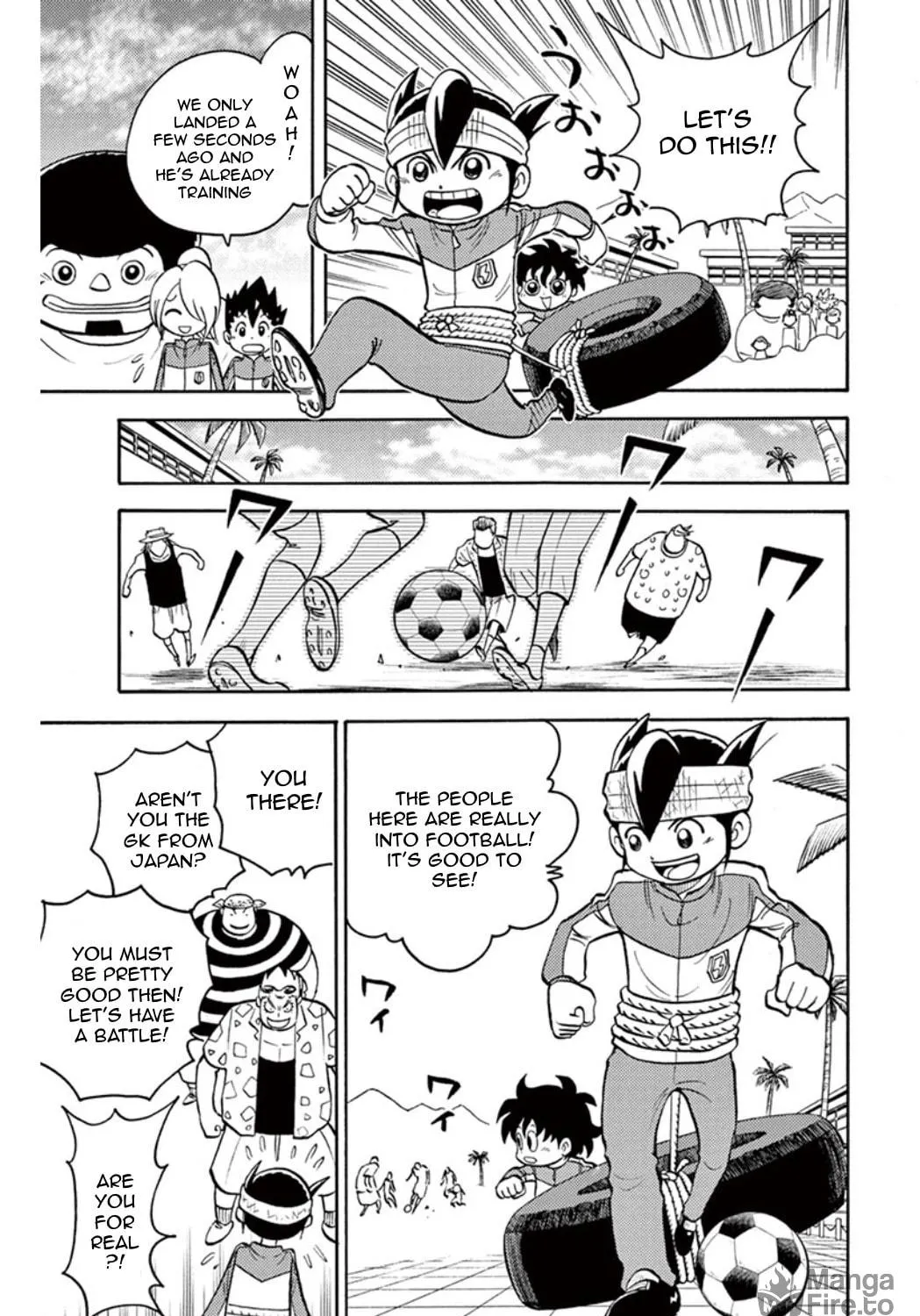 Read Inazuma Eleven chapter 35 image 8 on Lezhin