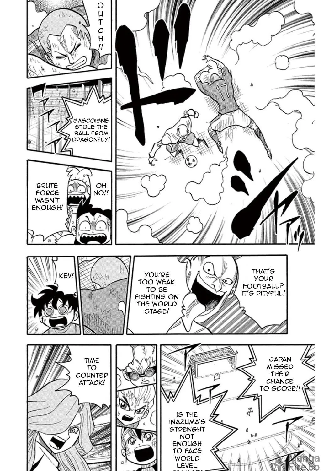Read Inazuma Eleven chapter 36 image 34 on Lezhin