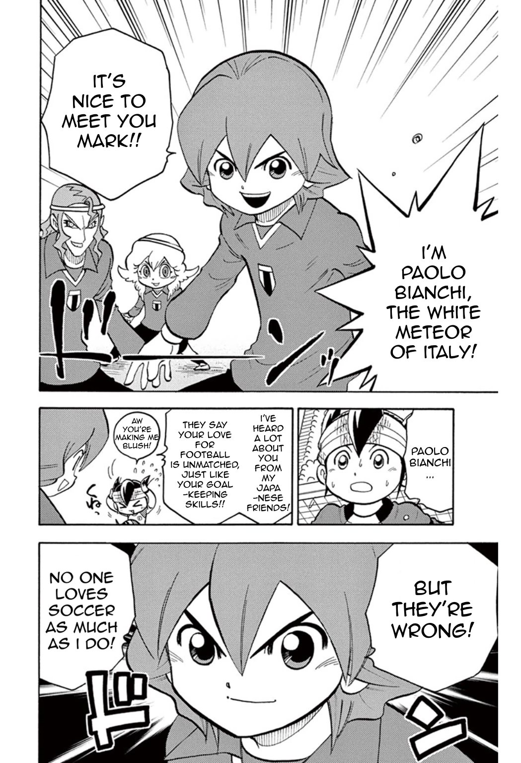Read Inazuma Eleven chapter 38 image 8 on Lezhin