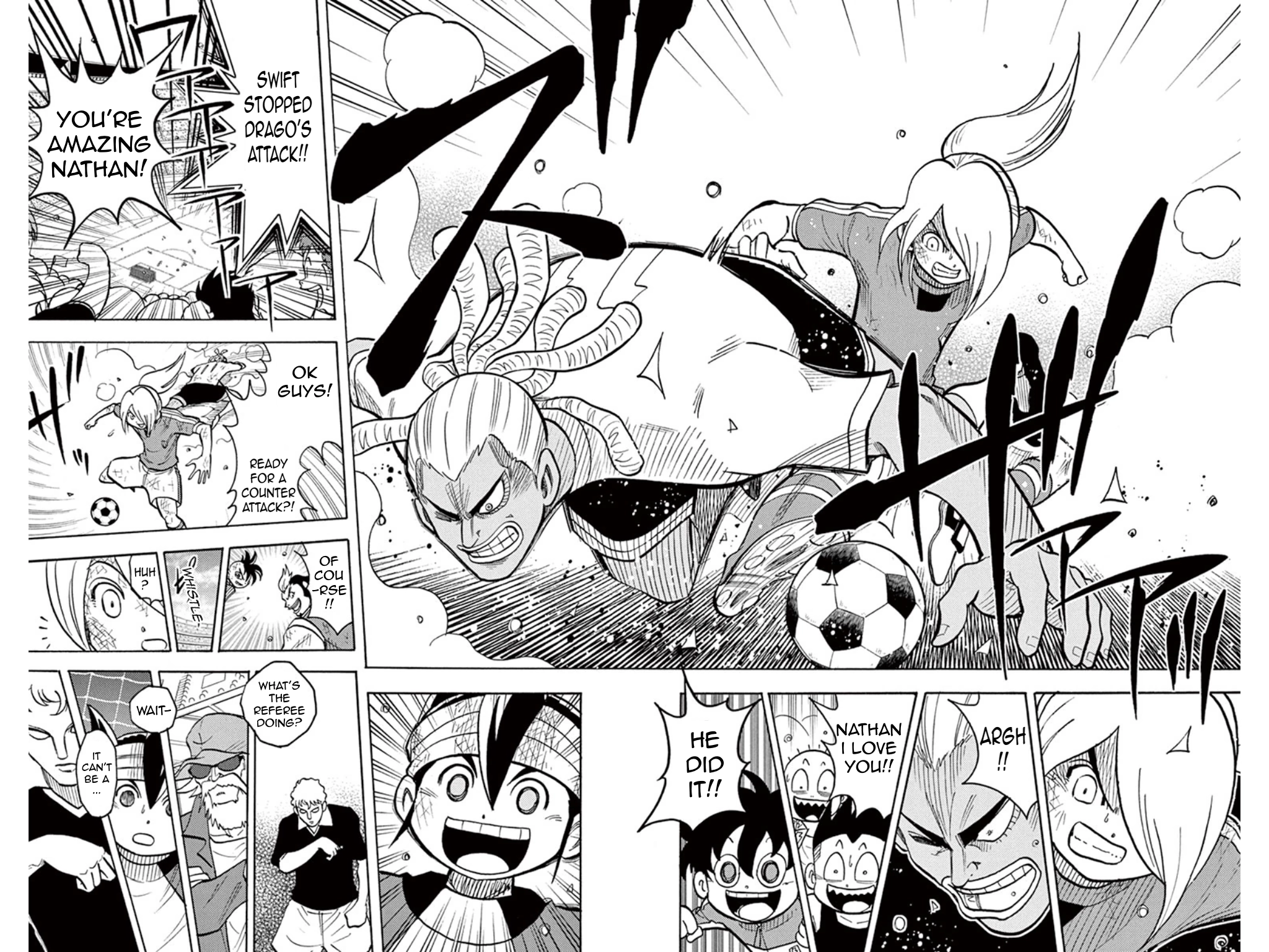 Read Inazuma Eleven chapter 40 image 28 on Lezhin