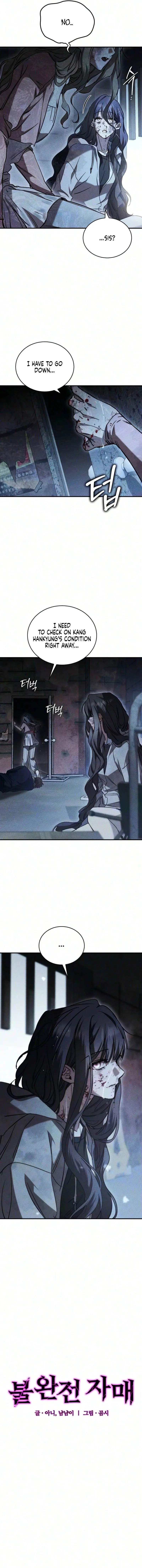 Read Incomplete Sisters chapter 18 image 2 on Lezhin