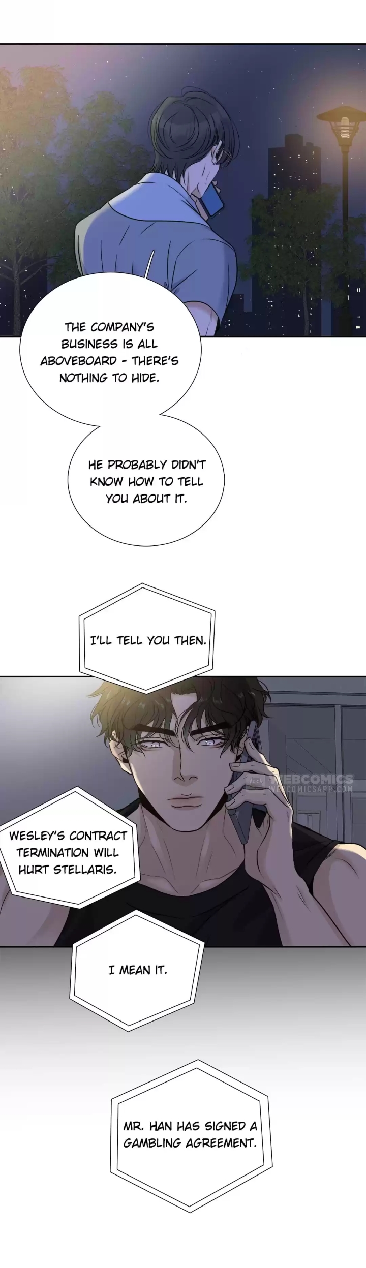 Read Indebted Desires chapter 34 image 5 on Lezhin