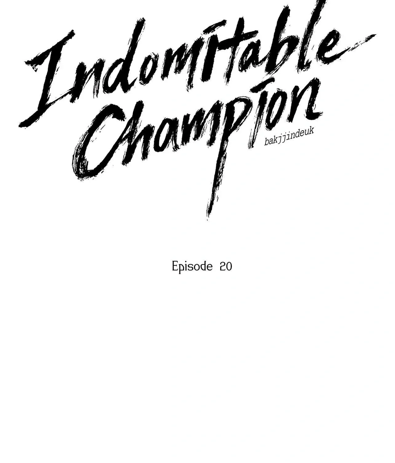 Read Indomitable Champion chapter 20 image 3 on Lezhin