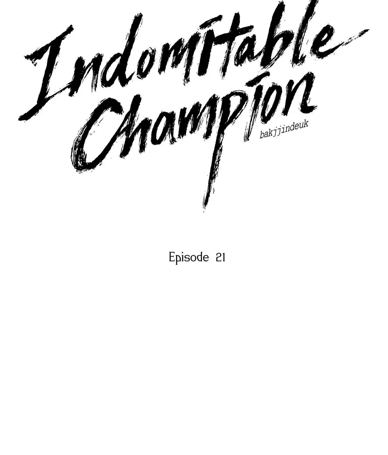 Read Indomitable Champion chapter 21 image 3 on Lezhin