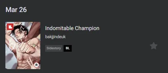 Read Indomitable Champion chapter 22.5 image 1 on Lezhin
