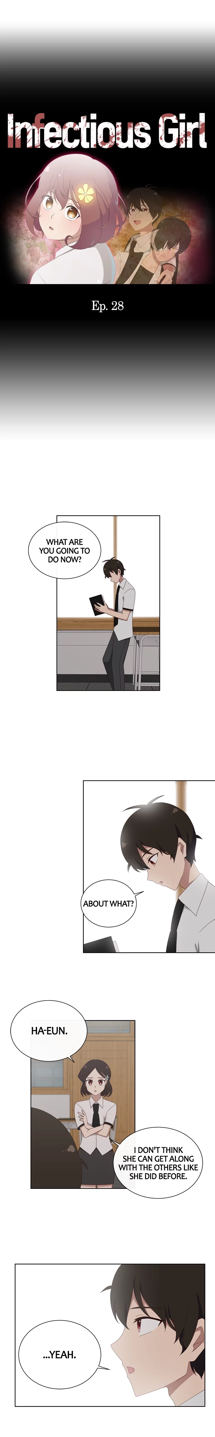 Read Infectious Girl chapter 28 image 3 on Lezhin