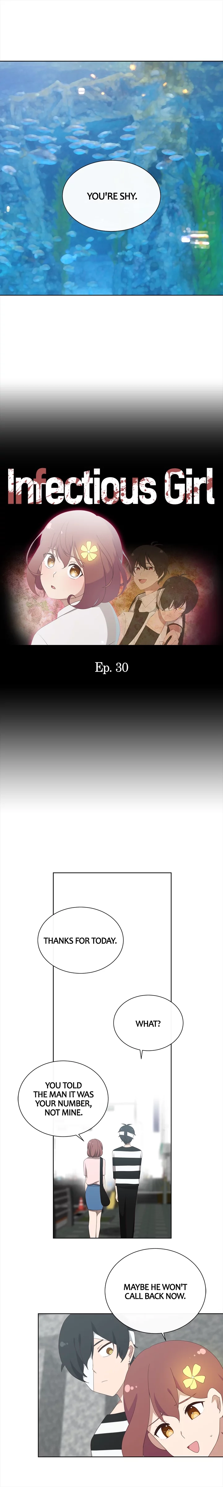 Read Infectious Girl chapter 30 image 4 on Lezhin
