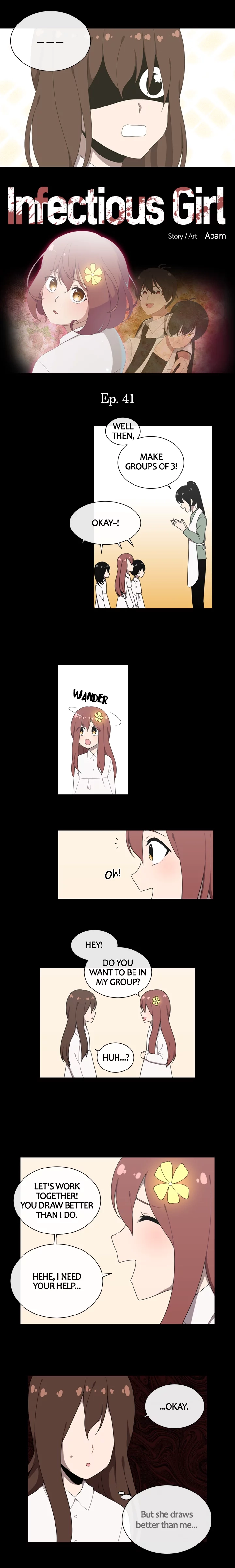 Read Infectious Girl chapter 41 image 2 on Lezhin