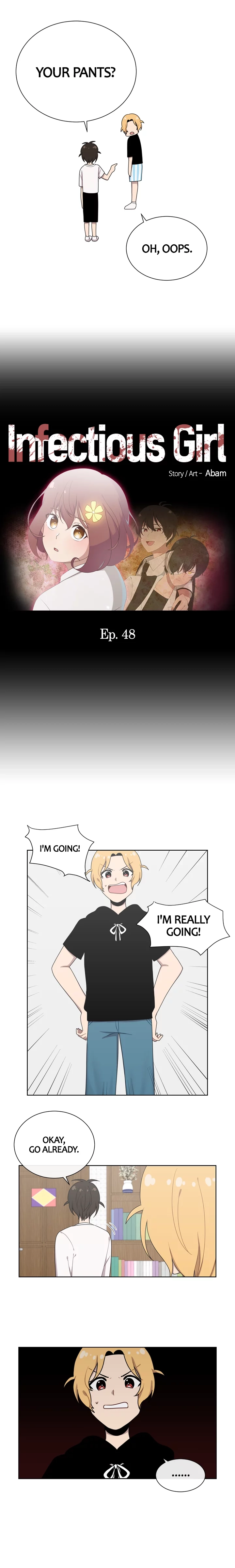 Read Infectious Girl chapter 48 image 2 on Lezhin