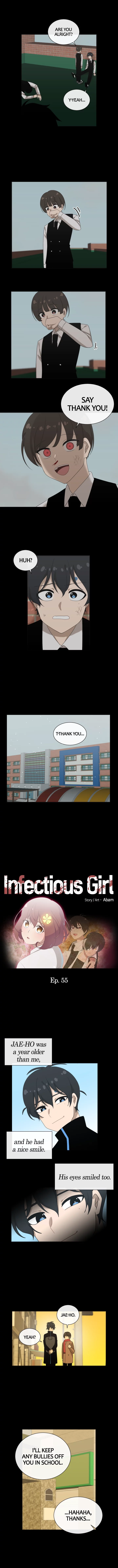 Read Infectious Girl chapter 55 image 1 on Lezhin